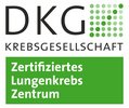 Logo der DKG Krebsgesellschaft - zertifiziertes Lungenkrebs Zentrum Logo der DKG Krebsgesellschaft - zertifiziertes Lungenkrebs Zentrum