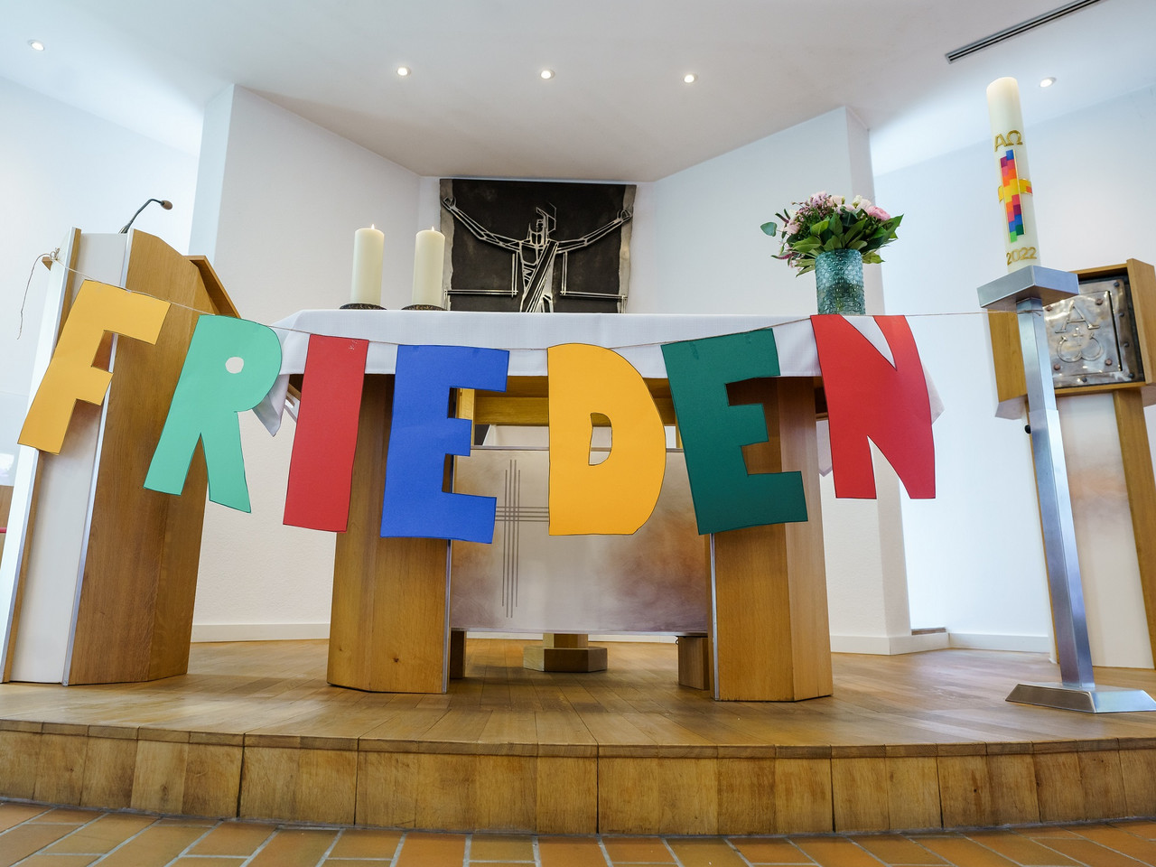 Altar in der Pius-Kapelle