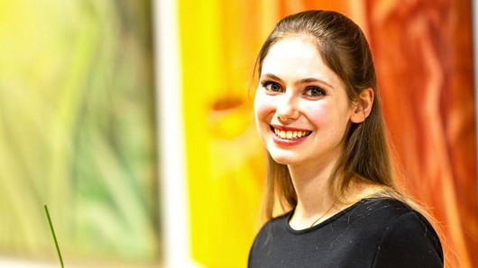Preis der Lehre für Maya Sophie de Wilde, Foto: Markus Hibbeler