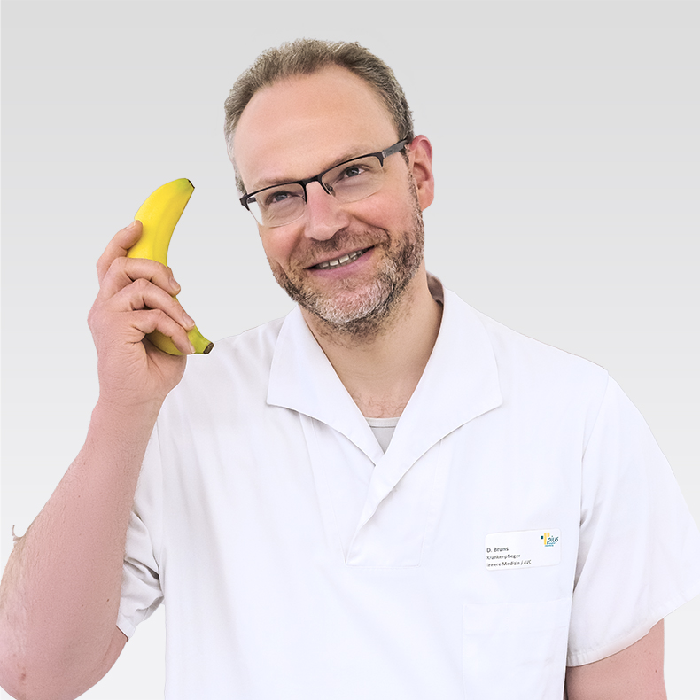 Pius Mitarbeiter mit Banane 20