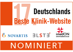 Nominiert für &quot;Deutschlands beste Klinikwebsite&quot;