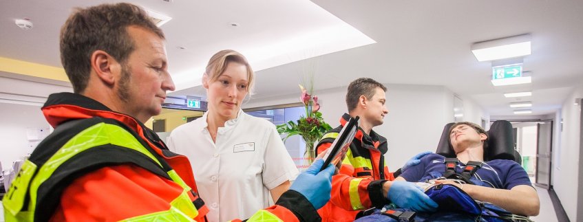 Notfall in der Notaufnahme im Pius-Hospital Oldenburg