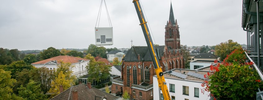 Küchenbauarbeiten im Pius-Hospital