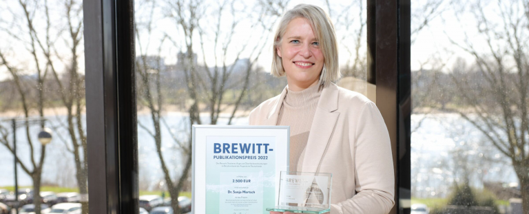 Brewitt-Publikationspreis für Sonja Mertsch